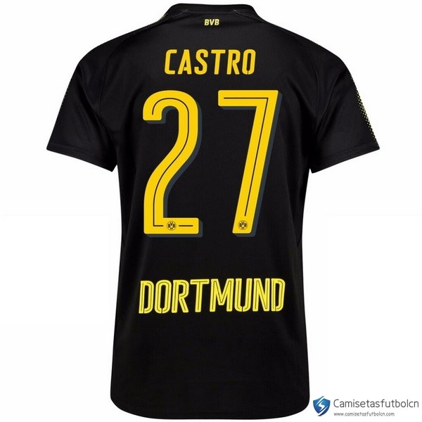 Camiseta Borussia Dortmund Segunda equipo Castro 2017-18